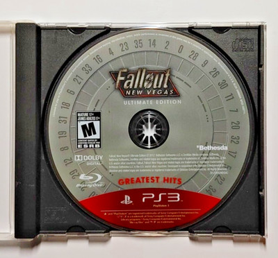 Fallout: New Vegas - Ultimate Edition Greatest Hits (PS3, 2012) Disc Only