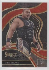 2024 Panini Select WWE Ringside Red Wave Prizm 25/99 D'Lo Brown D-Lo #252 1co7