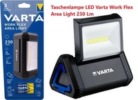 Taschenlampe Led Varta Work Flex Area Light 230 Lm