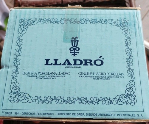 Lladro 5233 Charlie The Tramp Mint Condition With Box And Cane, Retired - Picture 12 of 14