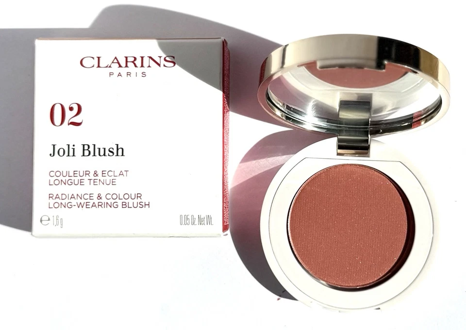 Clarins Joli Blush Mini Radiance & Colour Long-wearing Blush Mini 02 Cheeky Pink - Bild 2 von 3