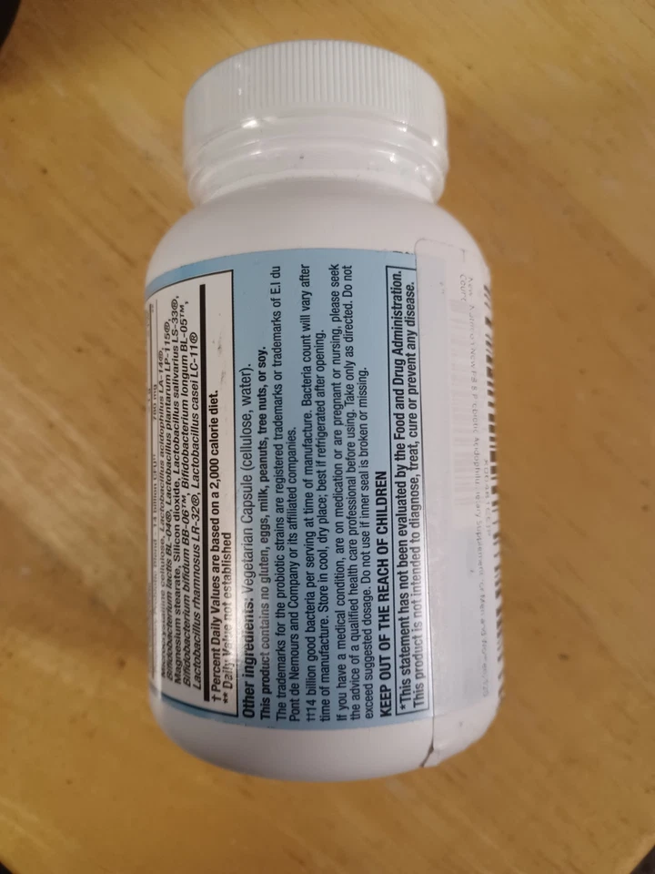 PB8 Probiótico Salud Digestiva 120 Cápsulas Vegetales - 8 Cepas 14 Mil Millones Ley 09/2025 Foto 3 de 4