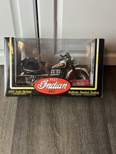Indian 1942 442 1/10 Scale Die-Cast Motorcycle Model Tootsietoy 3301 Replica