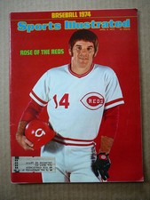 April 8, 1974 Pete Rose Cincinnati Reds Sports Illustrated