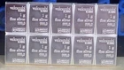 10x Valcambi Suisse 1 Gram .999 Silver Bars