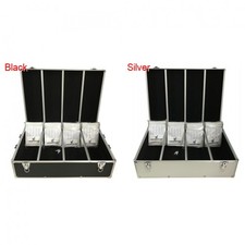 CheckOutStore Aluminum CD/DVD Hanging Sleeves Storage Box Holds 1000 Discs 