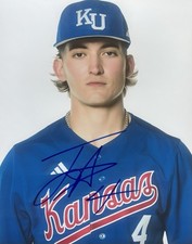 Max Soliz Jr. Kansas Baseball Signed 8x10 Photo Autograph COA