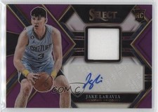 2022-23 Panini Select Rookie Jersey Purple Prizm 83/99 Jake LaRavia Auto 0ve9