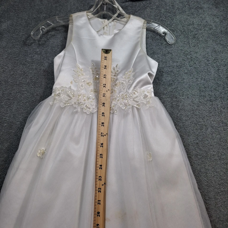 Santa Monica Flower Girl Dress Wedding Dress Pageant  - Image 4 of 4