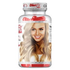 DietFitUSA Biotin 10000 mcg Vitamin B7 Supplement Hair Skin Nails 100 Capsules