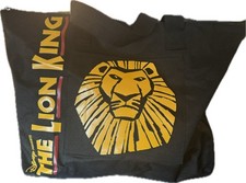 The Lion King Broadway Tote Bag with Zipper Disney Theater Musical Merchandise