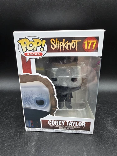 Funko Pop! Rocks! Vinyl: Corey Taylor #177 Slipknot Numetal Metal Band In Box