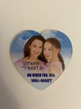 Wal Mart Where The Heart Is In Video Promo Pin Back Button P99