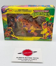 Product Image: 1993 Cave Turtle Don & Trippy Tyrannosaurus Rex MISB TMNT NEW T-Rex Turtles