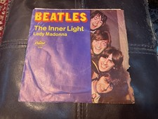 THE BEATLES LADY MADONNA / THE INNER LIGHT 45 RPM RECORD VERY GOOD