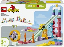LEGO DUPLO 10478 Rampe Creative 3 in 1 con Veicoli, Giochi Didattici per la Motr