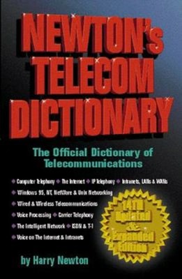 Newton's Telecom Dictionary Paperback Harry Newton