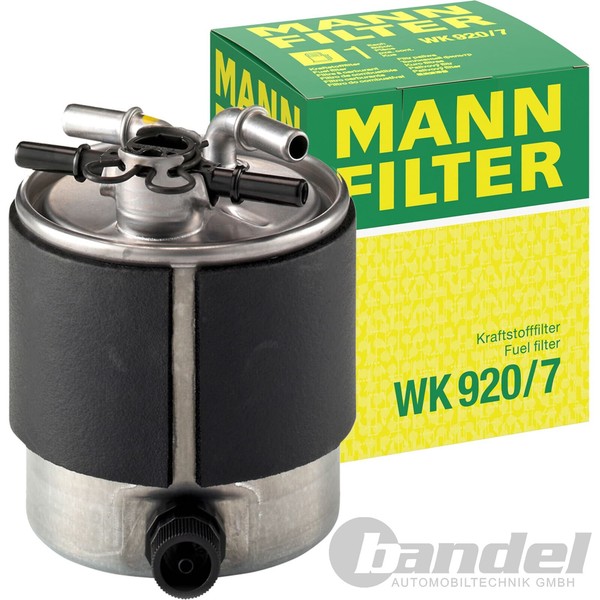 Mann Kraftstofffilter Leitungsfilter Passend FüR Nissan Murano Qashqai | Wk-image