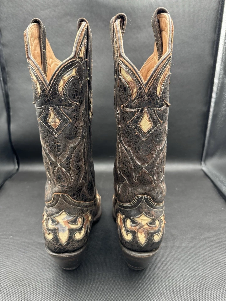 Bota vaquera Stetson marrón para mujer, talla 8,5 Foto 3 de 4