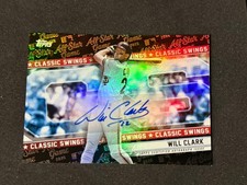 2025 Topps All-Star Classic Swings Will Clark  Black Auto #/10  CSA-WC Giants