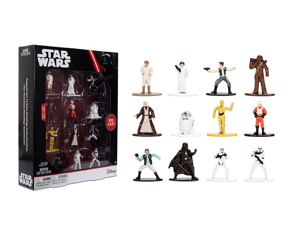 【ダイダイ】STAR WARS 40個セット Jada Nano Metalfigs 