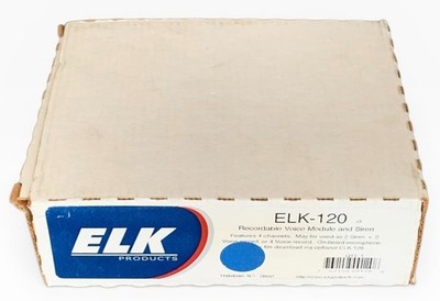 Elk Products ELK-120 Recordable Voice Module and Siren, 4-Channels