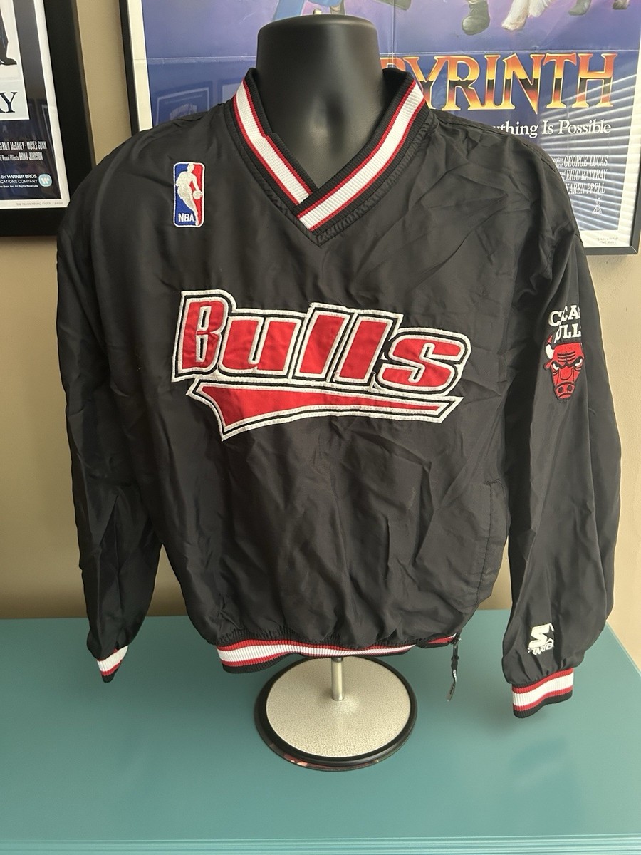 Bulls Starter Pulli Vintage 90s Chicago Bulls Starter Jacket YOUTH