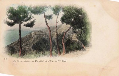 monaco VINTAGE POSTCARD