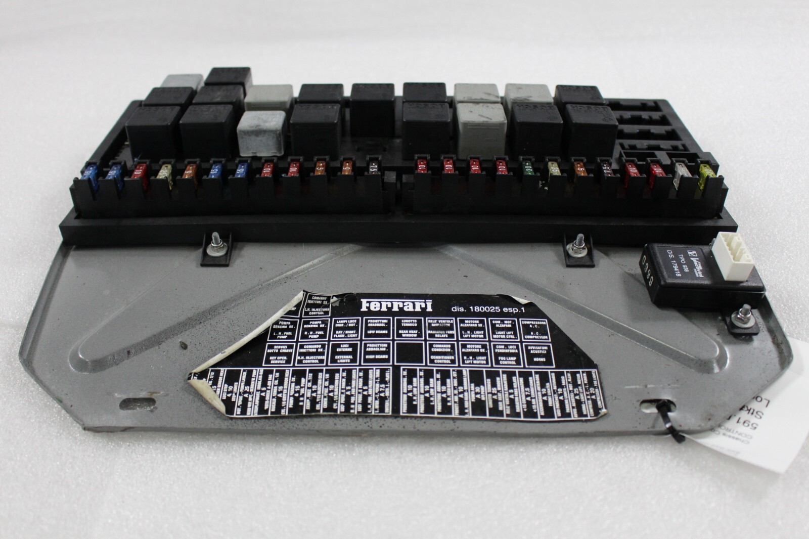 Ferrari 456 M, Front Electrical Board, Used, P/N 160594