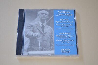 Furtwängler - Brahms Symphony No.2 & Bruckner Symphony No.6 / ARCHIPEL / Sealed