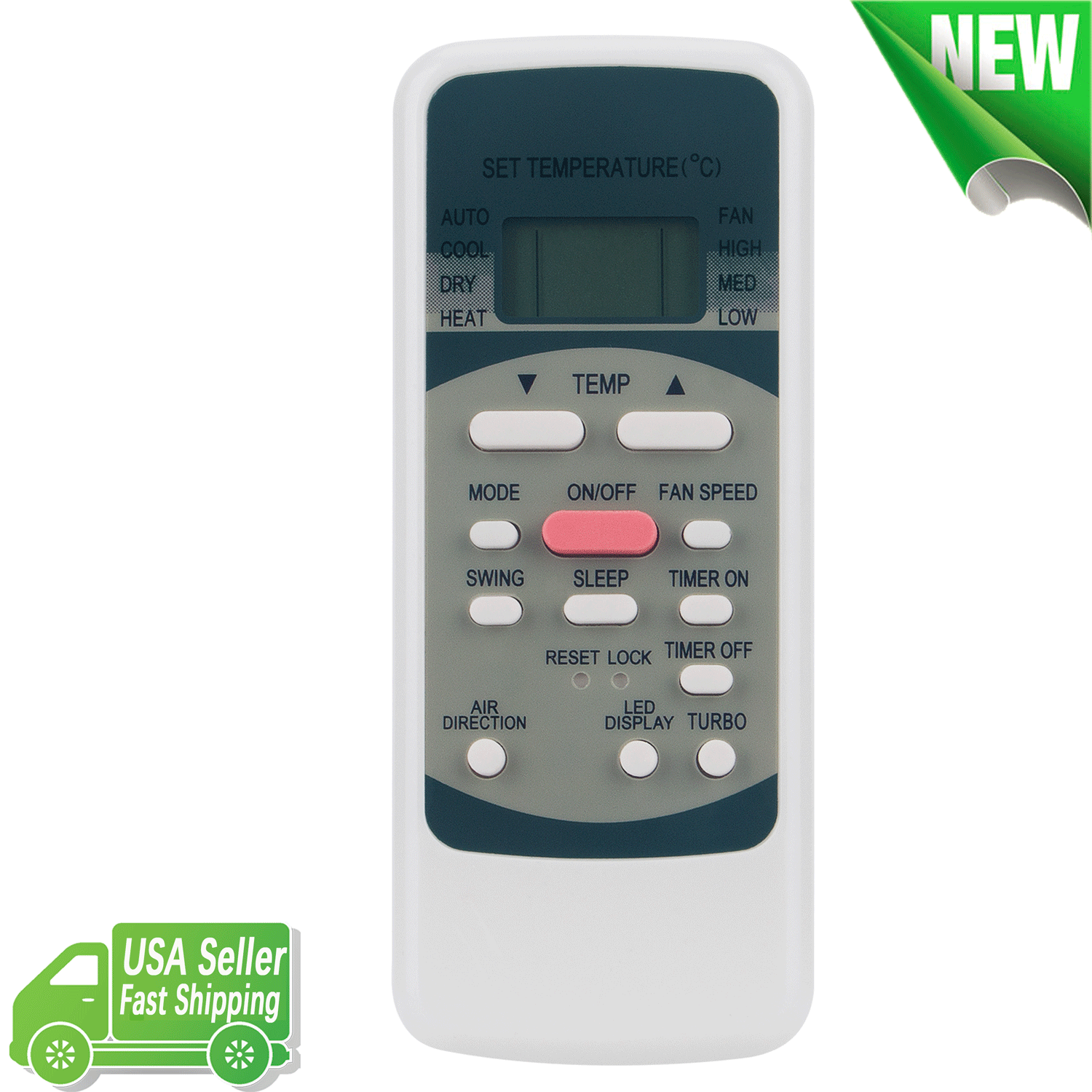 New R51M/E Replaced Remote Control for Midea AC Air Conditioner R51M/BGE R51D/E