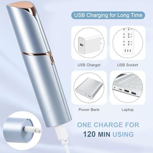 Facial Hair Removal for Women Painless Womens Facial Hair Remover Upper Lip - Picture 6 of 8