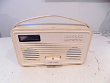 View Quest Retro DAB+ Radio with Dock Cream FAULTY Sold as SPARES/PARTS