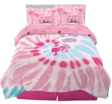 Barbie Tie-Dye Kids Reversible Bed Set-W27879856696, W29002695446