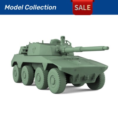 Model Kits 1/100 1/120 1/144 1/160 South Africa Rooikat 76 Tank Destroyer