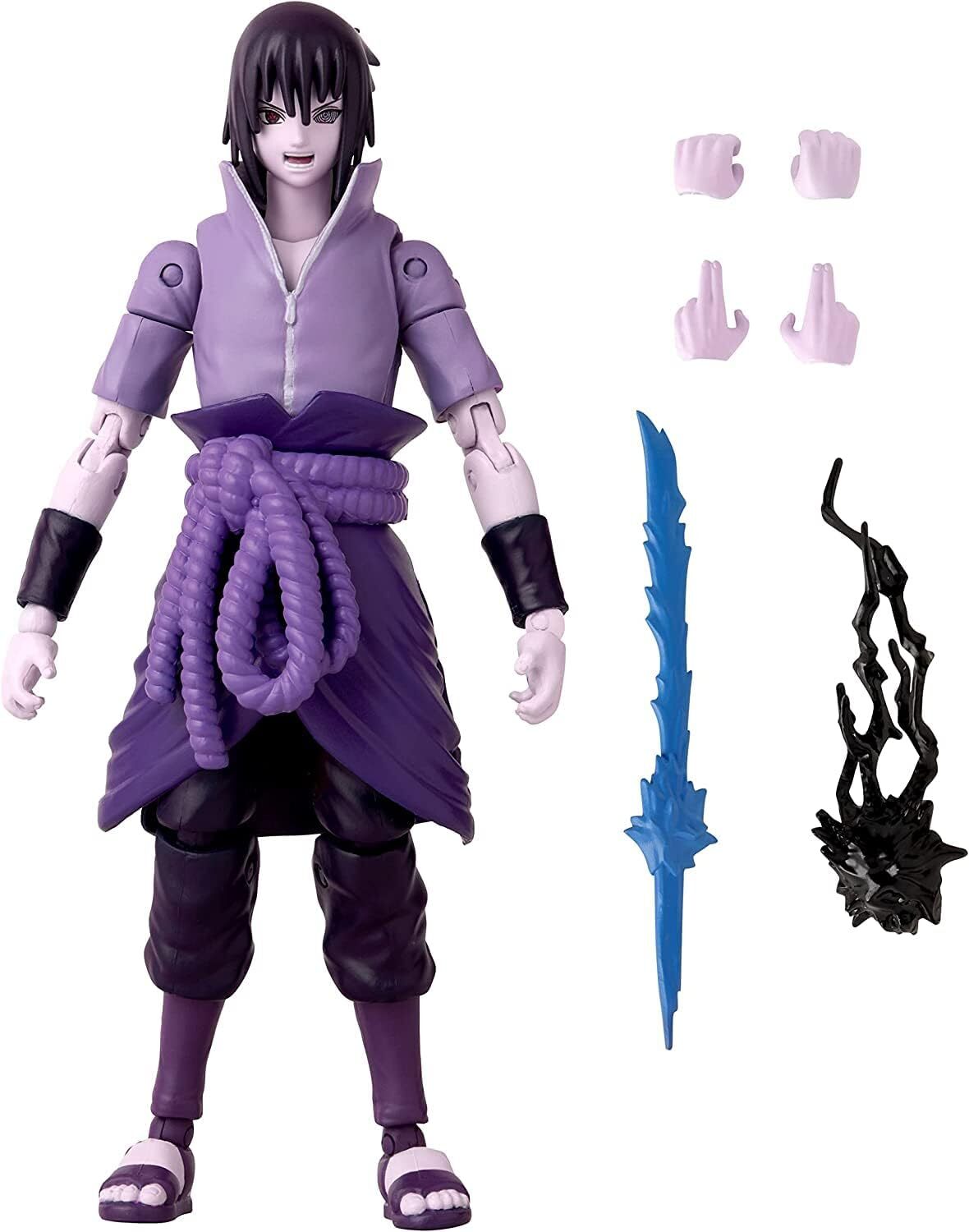 Thumbnail - Bandai Anime Heroes Naruto Shippuden Figur Sasuke 17 Cm Rinnegan