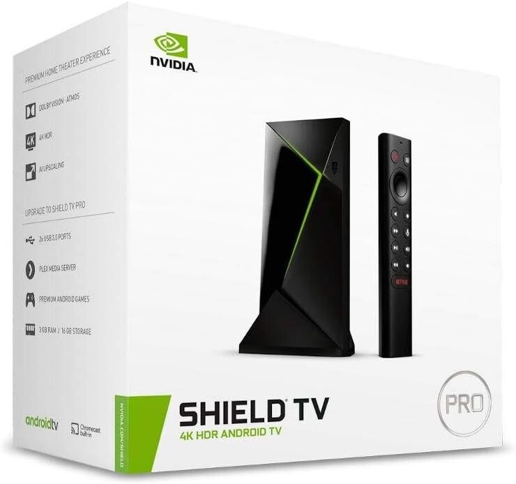 SHIELD TV Pro with 4K HDR, Dolby Atmos, & Chromecast - Ultimate