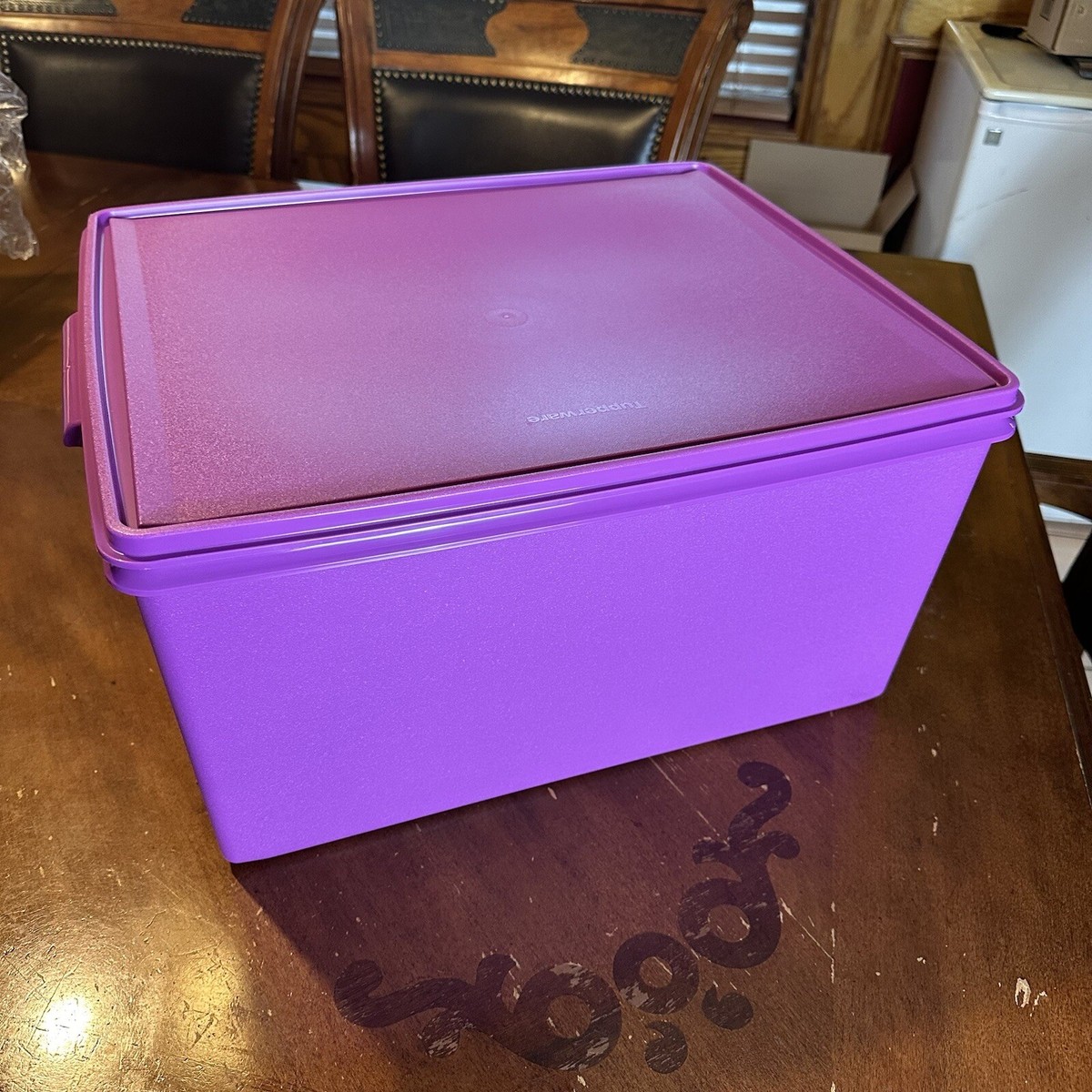 Tupperware Double Deep Kimono Keeper Container 30 Liter Storage