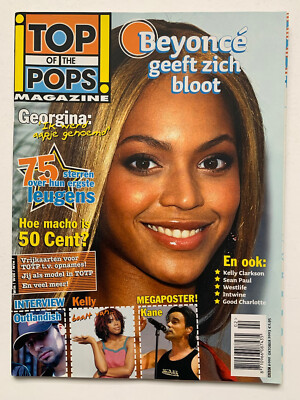 BEYONCE / KELLY ROWLAND / SHAKIRA / WESTLIFE DUTCH TOP OF THE POPS MAGAZINE 2003