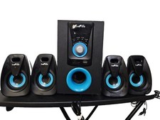 Befree Bfs-400 5.1 Ch Surround Sound Speaker System Bluetooth 5 Speakers 1 Sub