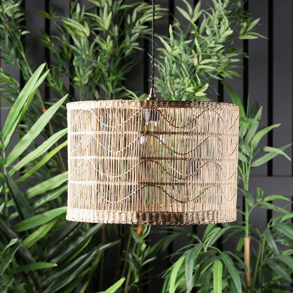 Lagos Planter Indoor Tall Plant Ceramic Stoneware Pot Natural Black Detail 19cm 5060804073186 eBay