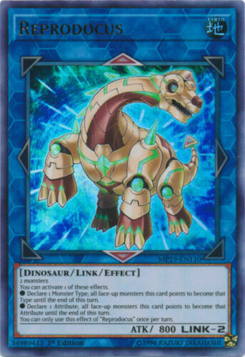 *** REPRODOCUS *** ULTRA RARE MP19-EN110 YUGIOH! 