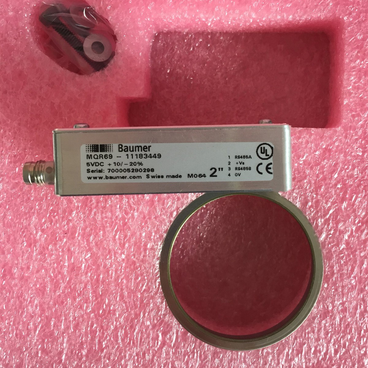 碁盤 本榧 45cm x 42cm New for Baumer HAAS magnetic ring inductor encoder 93-60