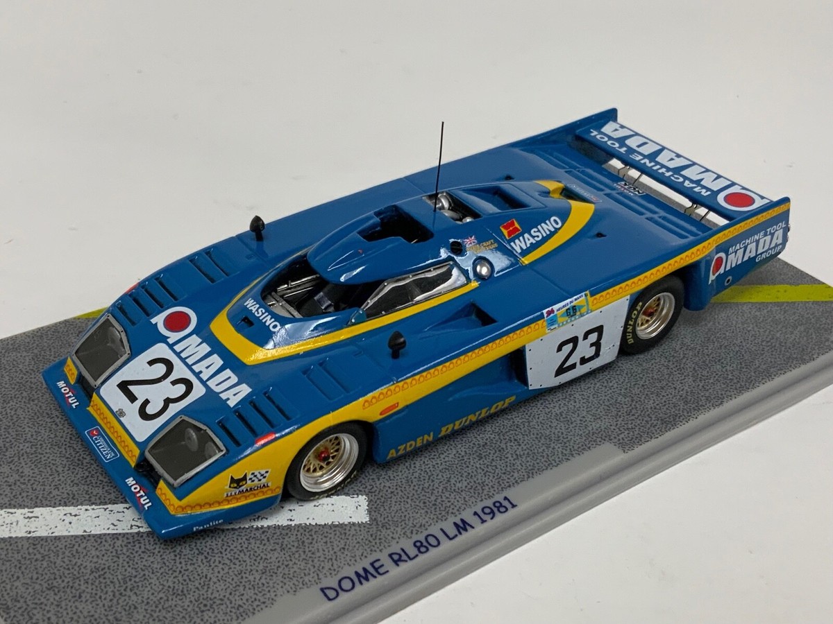 1/43 Bizarre DOME RL80 Car #23 1981 24 Hours of LeMans BZ09 CS567