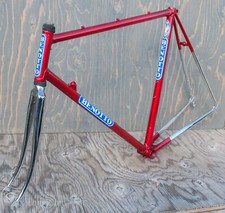 TELAIO E FORCELLA bici da strada NOS vintage Benotto 5000 57 cm Columbus Campagnolo bicicletta