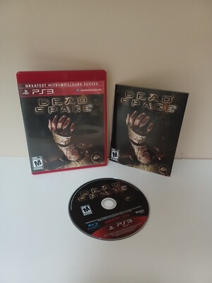 PS3 Dead Space 2 Greatest Hits 2011 Very Good Condition Tested Working