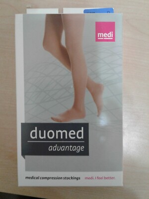 Medi Duomed Advantage Thigh High 15-20 Compression Stockings  Size Medium Petite