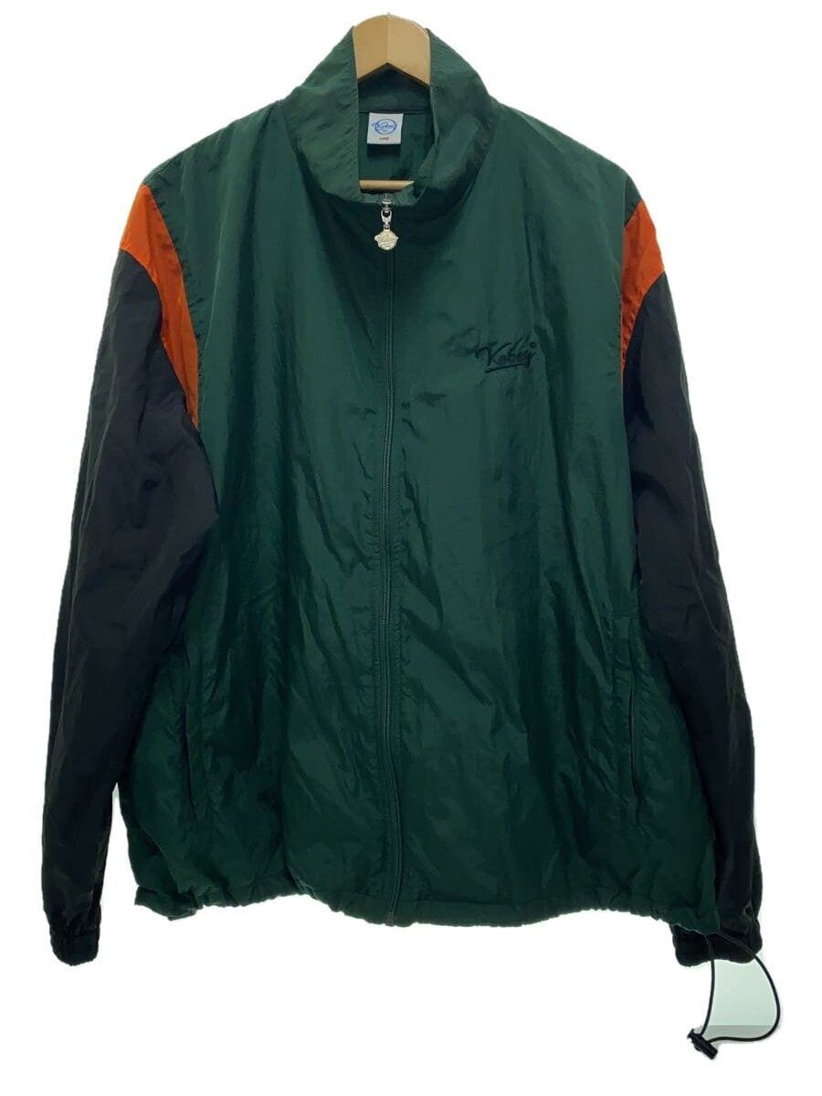 Keboz green nylon jacket L pre-owned vintage style