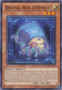 Digital Bug LEDybug - MACR-EN029 - Common - Unlimited Edition x3 - Near Mint