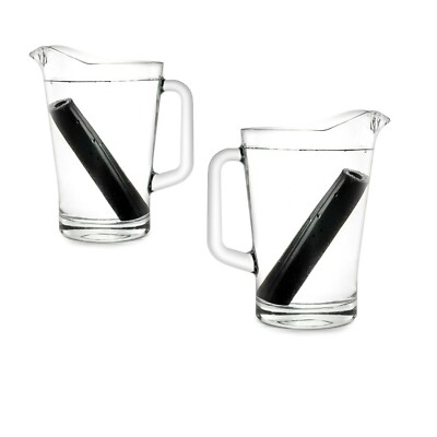 Kohle-Wasserfilter x 2 Bambus-Stick, neues Living Eco-Produkt UK kostenlose Lieferung 
